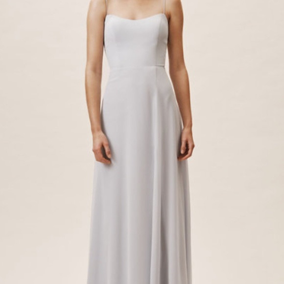 Jenny Yoo bridesmaids whisper blue Kiara dress - Picture 4 of 5